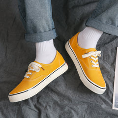 Men's Lightweight Breathable Skate Shoes Wear resistant Canvas Shoes