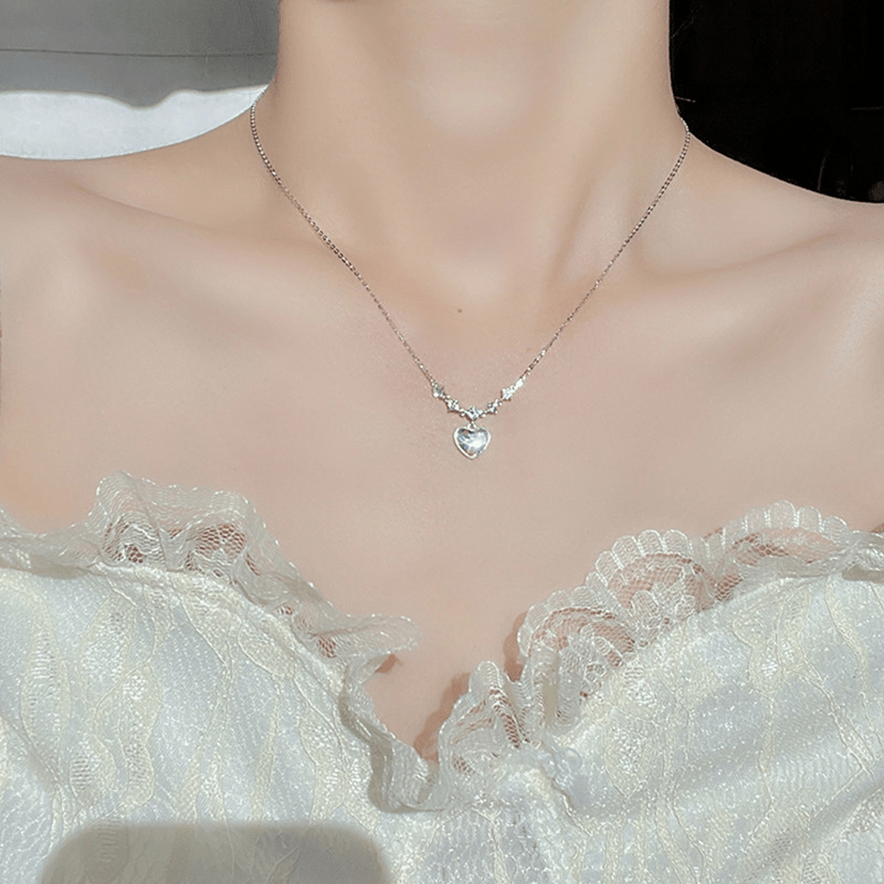 Heart Pendant Necklace for Girls Birthday Gift