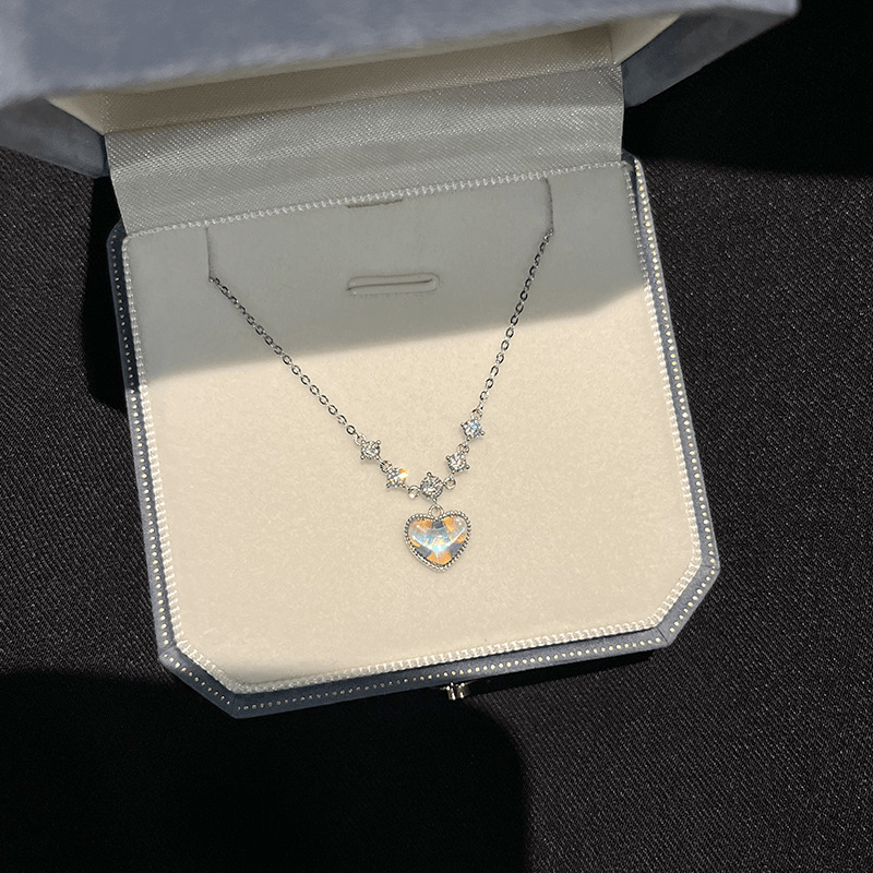 Heart Pendant Necklace for Girls Birthday Gift