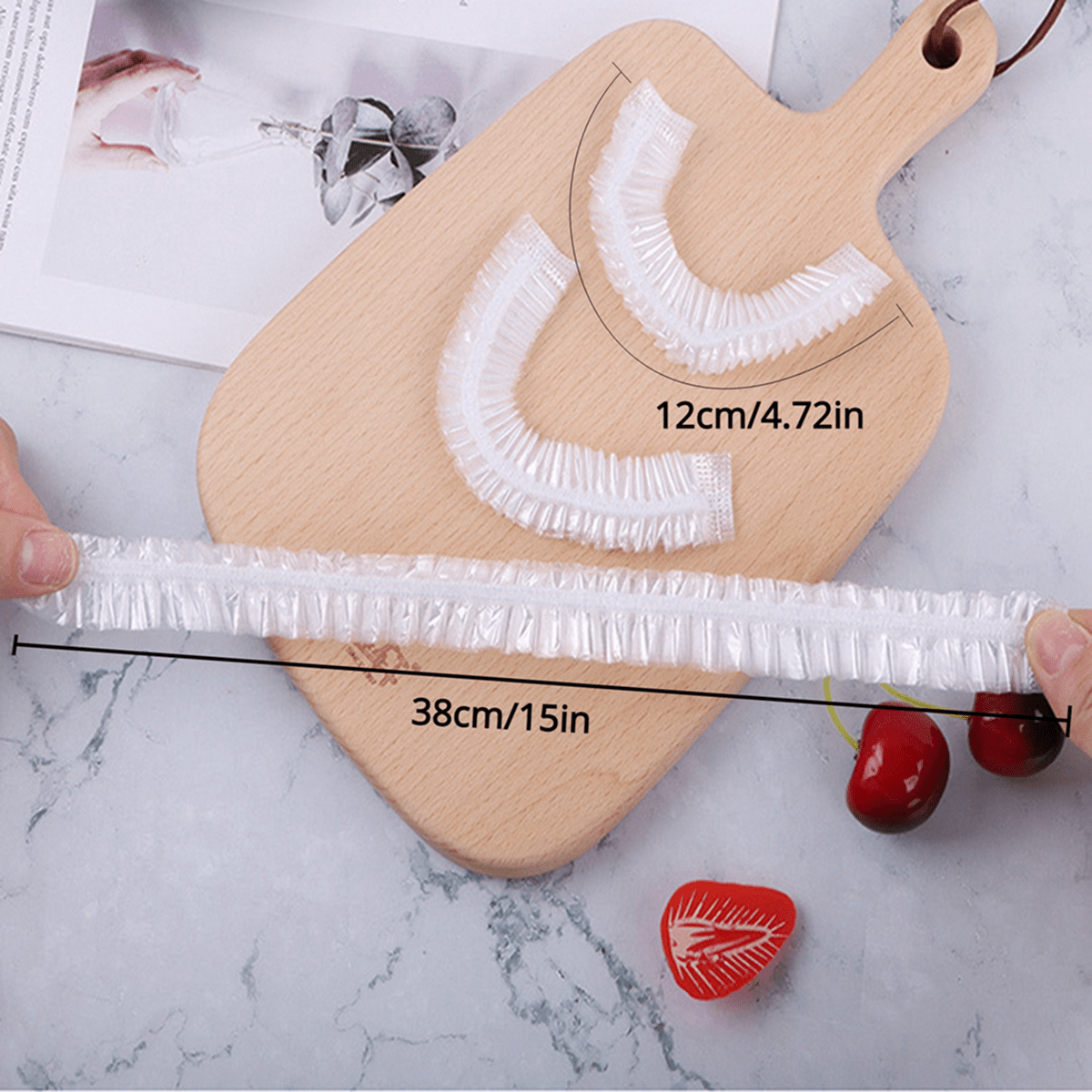 Disposable Plastic Cling Film Covers Stretch Plastic Wrap Bowl Cover
