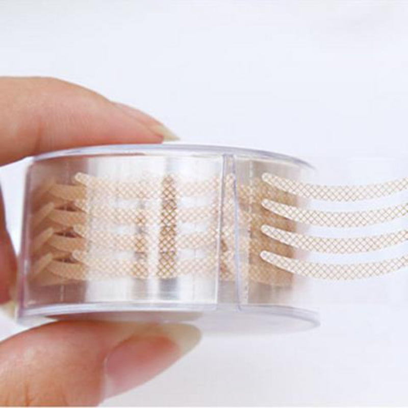 600pcs Double Eyelid Tape Adhesive Stickers Mesh Lace Invisible Eyelid Patch