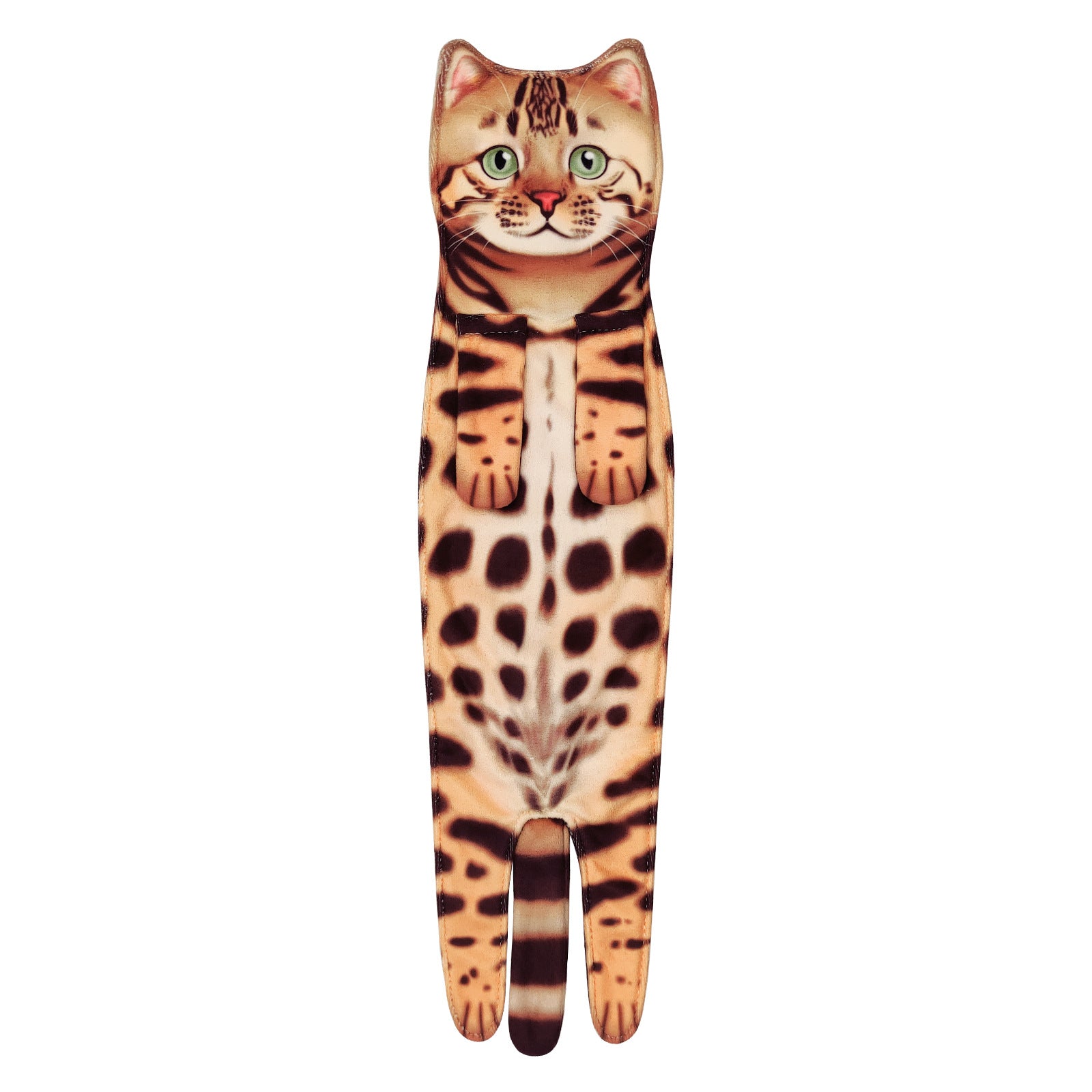 Cat Funny Hand Towels for Bathroom Kitchen Decor - Absorbent
