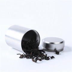 Mini Metal Box Jewelry Storage Stainless Steel Tea Can Small Portable Container