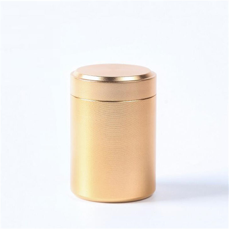 Mini Metal Box Jewelry Storage Stainless Steel Tea Can Small Portable Container