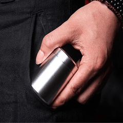 Mini Metal Box Jewelry Storage Stainless Steel Tea Can Small Portable Container
