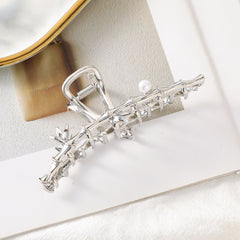 Chinese Style Pearl Hair Claw Accessory