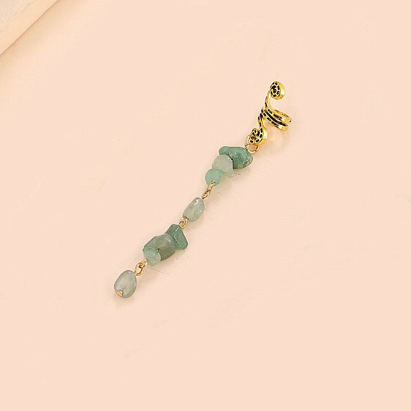 Viking Spiral Hair Pin Tassel Hair Clip Dreadlock Braids Accessorie