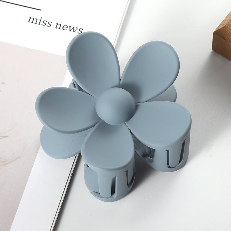 Flower Hair Claw Clip Nonslip Ponytail Holder Women Girls Hair Accessories