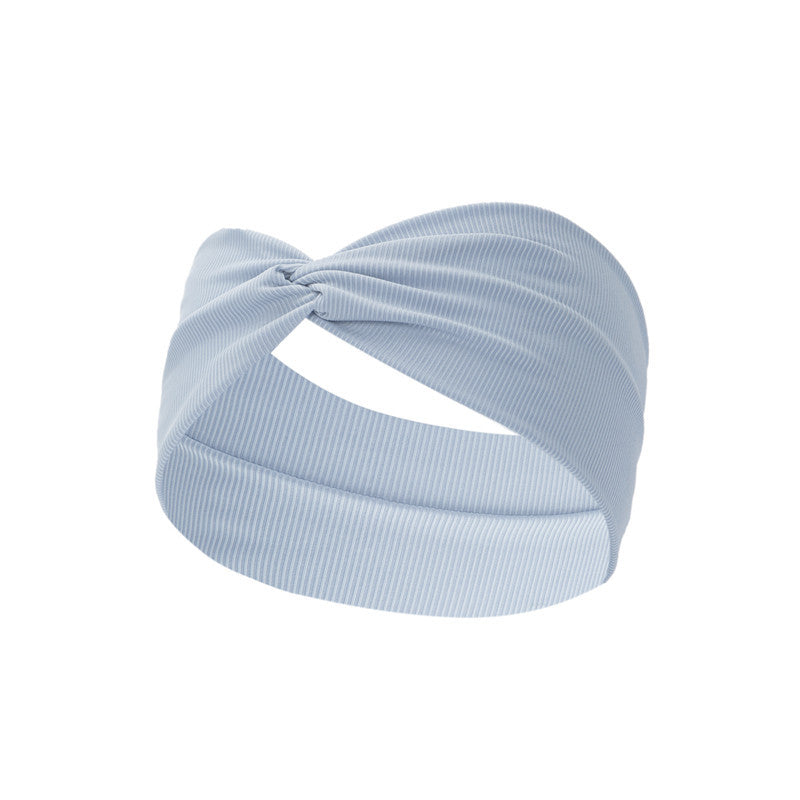 Solid Stretch Headband Cross Knot Hair Band Hair Accessories