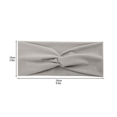 Solid Stretch Headband Cross Knot Hair Band Hair Accessories