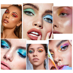 8pcs Pearly Eyeshadow Pen High Pigmented Long Lasting Waterproof Smudge Proof