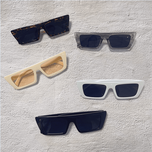 Men's Vintage Small Square Frame Sunglasses