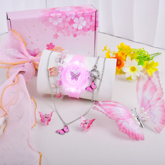 LED Butterfly Watch For Girls