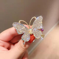 Rhinestone Barrette Hair Clip Set for Women Girls