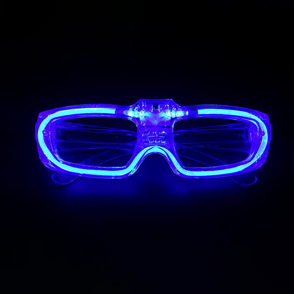 LED Glasses Lighting Eyeglasses Square Shape Party Eyewear