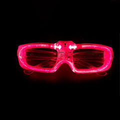 LED Glasses Lighting Eyeglasses Square Shape Party Eyewear