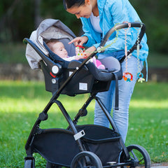 Adjustable Stroller Strap for Toys - Keep Bottles and Sippy Cups Off Floor