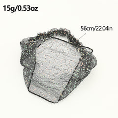 Sequins Headband Wide Hair Band Turban Elastic Hair Accessories