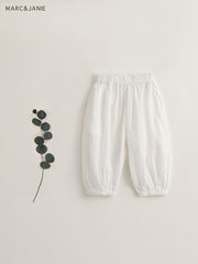 Kids Baggy Linen Lantern Pants