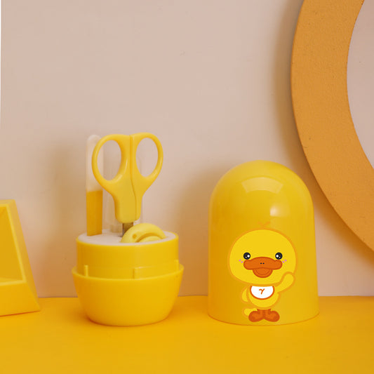 Animal Cartoon Baby Nail Clippers Set Baby Nail Care Barrel Nail Clippers