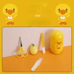 Animal Cartoon Baby Nail Clippers Set Baby Nail Care Barrel Nail Clippers