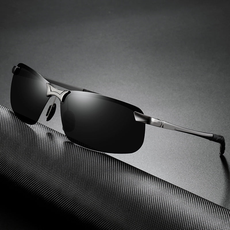 Men's Photochromic Driving Sunglasses with Case