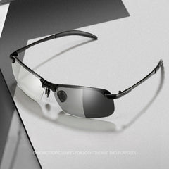 Men's Photochromic Driving Sunglasses with Case
