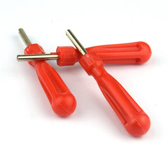 Tire Valve Core Removal Tool - Wrench Spanner and Screwdriver