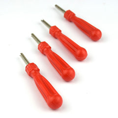 Tire Valve Core Removal Tool - Wrench Spanner and Screwdriver