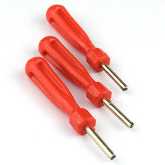 Tire Valve Core Removal Tool - Wrench Spanner and Screwdriver