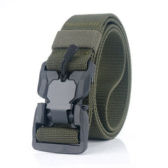Men's Tactical Belt Quick Release Magnetic Buckle
