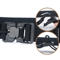Men's Tactical Belt Quick Release Magnetic Buckle