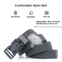 Men's Tactical Belt Quick Release Magnetic Buckle