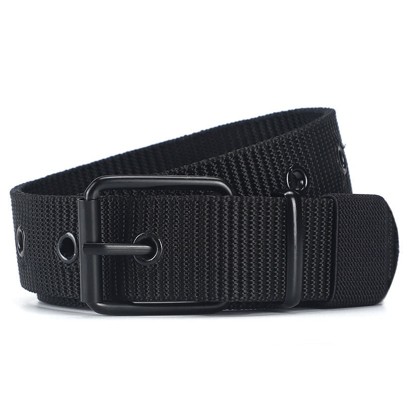 Men's Nylon Pin Buckle Outdoor Jeans Belt