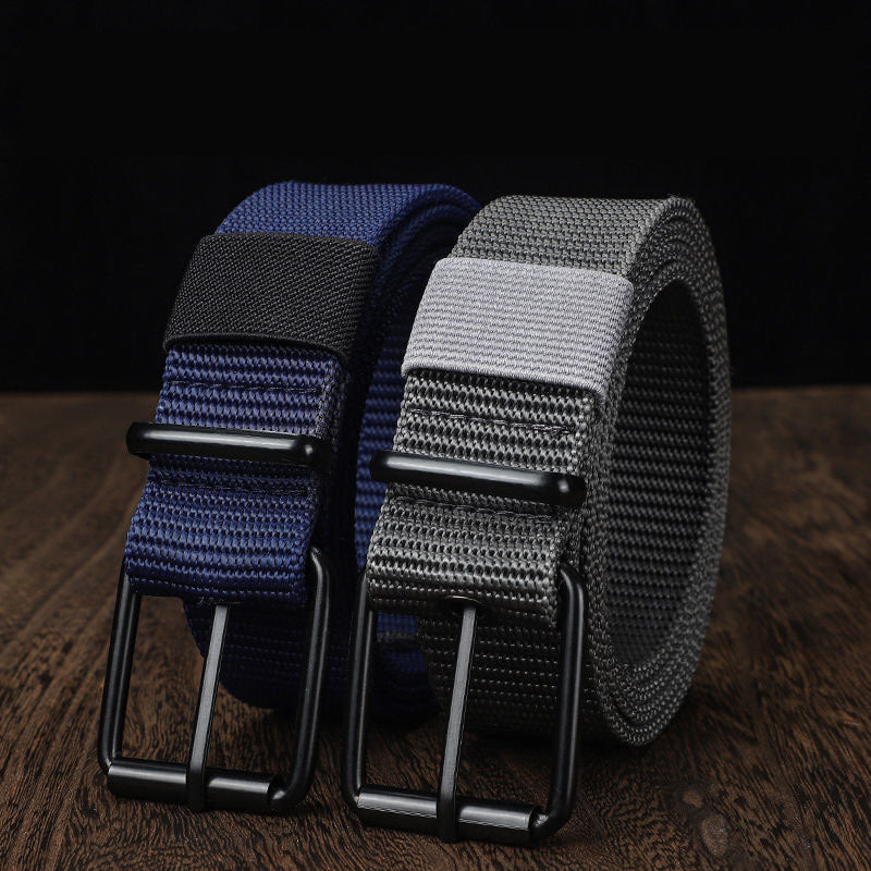 Men's Nylon Pin Buckle Outdoor Jeans Belt