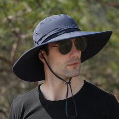 Outdoor Men's Sunshade Hat Waterproof Bucket Hat