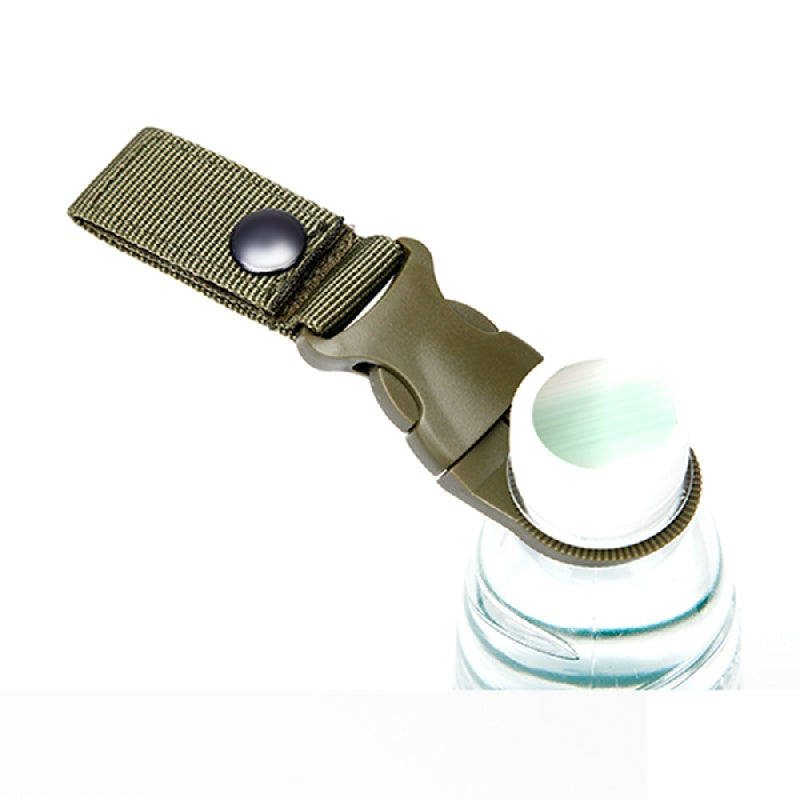 Portable Water Bottle Hanging Clip Outdoor Webbing Carabiner