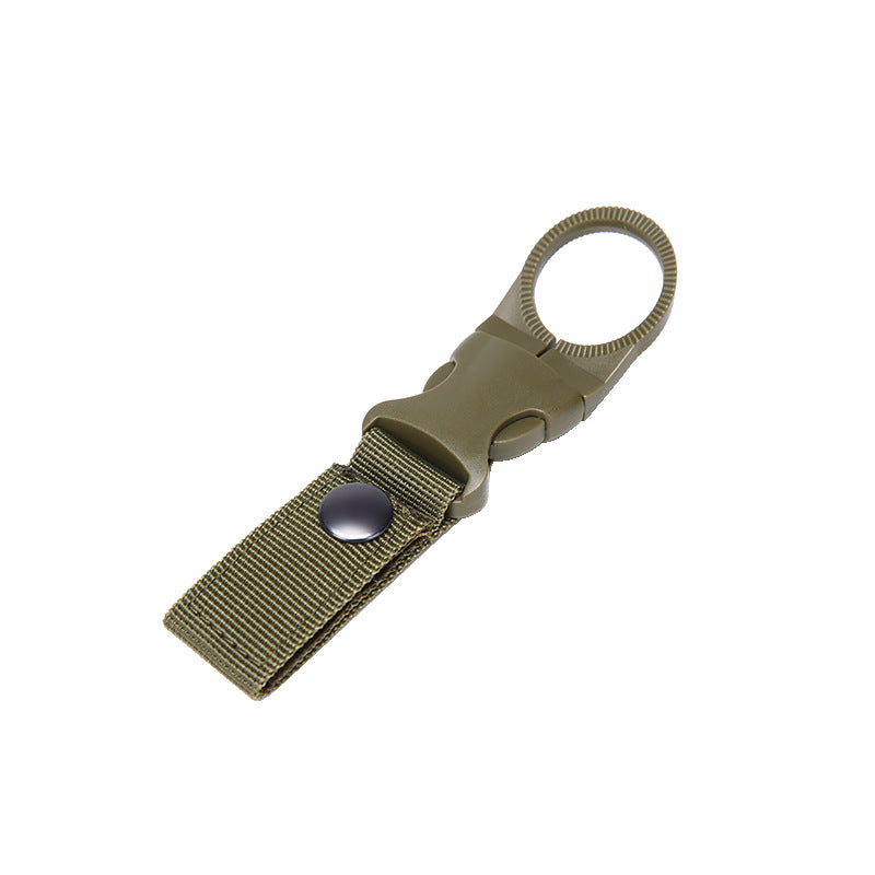 Portable Water Bottle Hanging Clip Outdoor Webbing Carabiner
