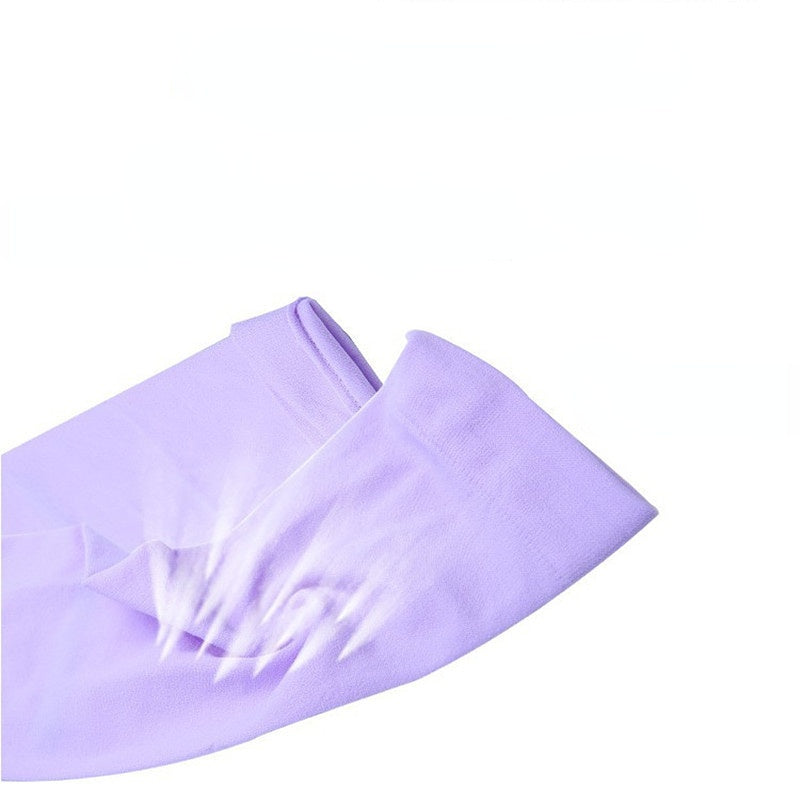 Elastic Ice Sleeve Sunscreen Fingerless Gloves for Outdoor