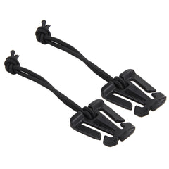 2pcs Webbing Backpack Buckle Quickdraws Carabiner Clip