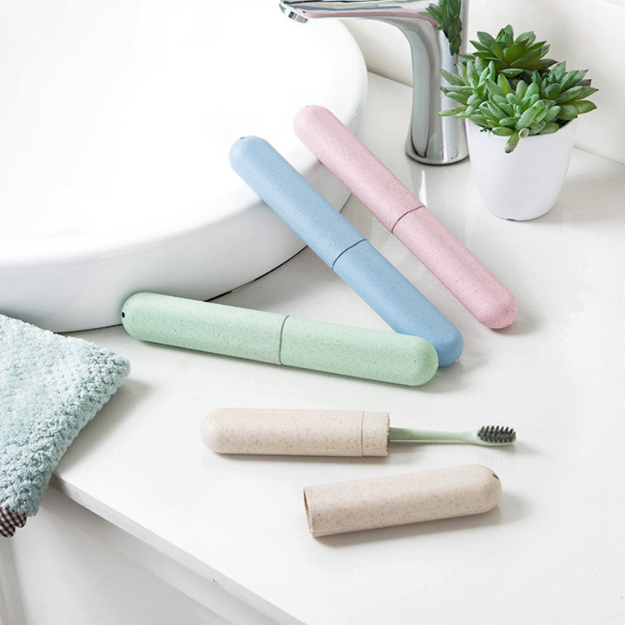 Portable Toothbrush Storage Box Travel Dustproof Case