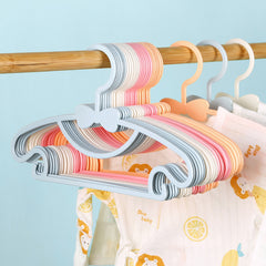 10pcs Portable Kid Clothes Hangers Bow knot Clothes Drying Rack