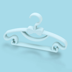 10pcs Portable Kid Clothes Hangers Bow knot Clothes Drying Rack