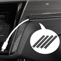 4pcs Car Charging Data Cable Arrangement Harness