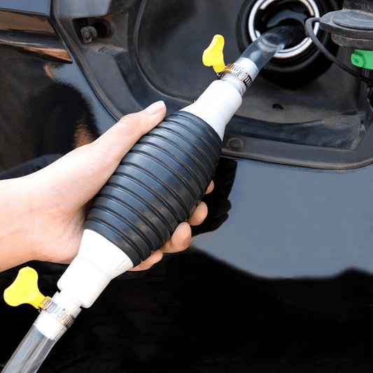 Universal Hand Gas Pump Car Fuel Pump Manual Suction Pipe Gasoline Pump