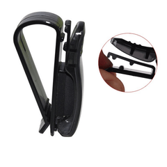 2pcs Car Sun Visor Glasses Clip Storage Holder