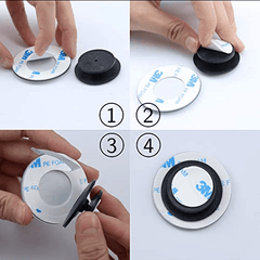 Blind Spot Mirror Round HD Glass Frameless Convex Rear View Mirrors