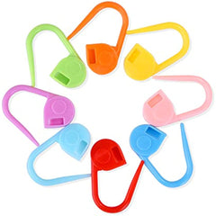 80pcs Plastic Locking Counter Needle Clip Crochet Pin Set