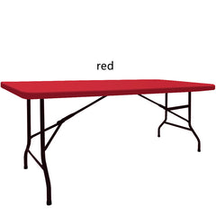 Spandex Polyester Table Cloth Elastic Fitted Stretch Tablecloth