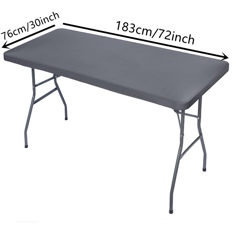 Spandex Polyester Table Cloth Elastic Fitted Stretch Tablecloth
